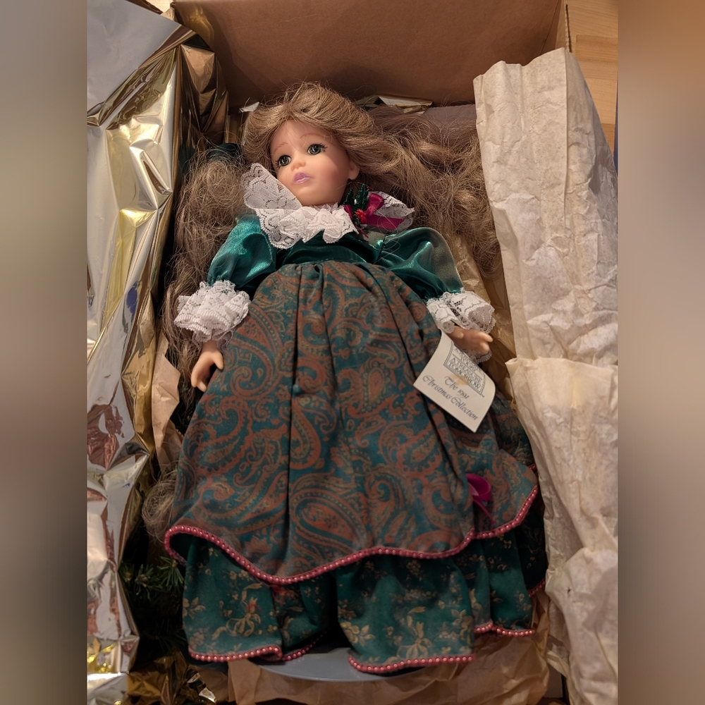 Robin Woods Christmas Doll